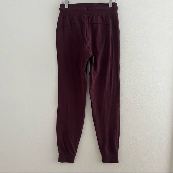 Lululemon Ready to Rulu Burgundy Jogger Lounge Pants Size 4 Soft Stretch Dance - Picture 5 of 11